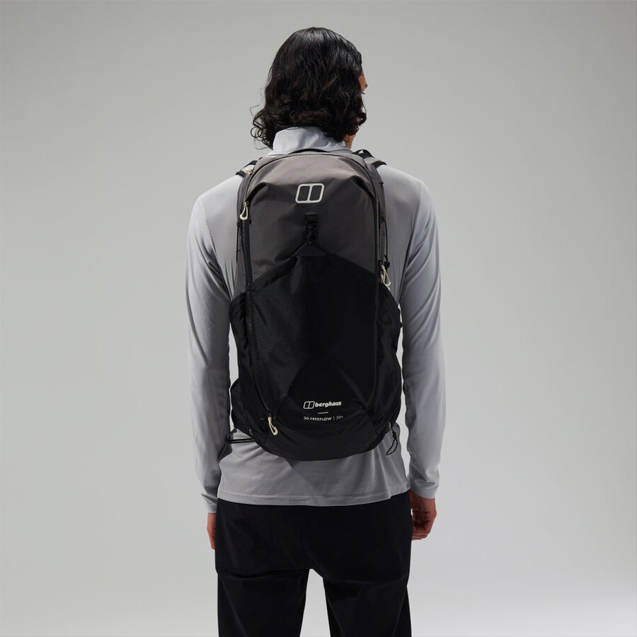 unisex 3d freeflow 305l pack grisnegro berghaus