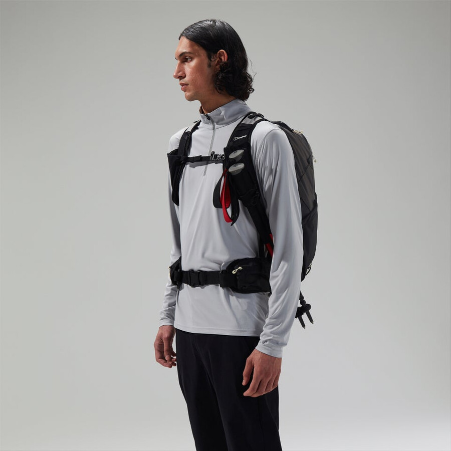 unisex 3d freeflow 305l pack grisnegro berghaus