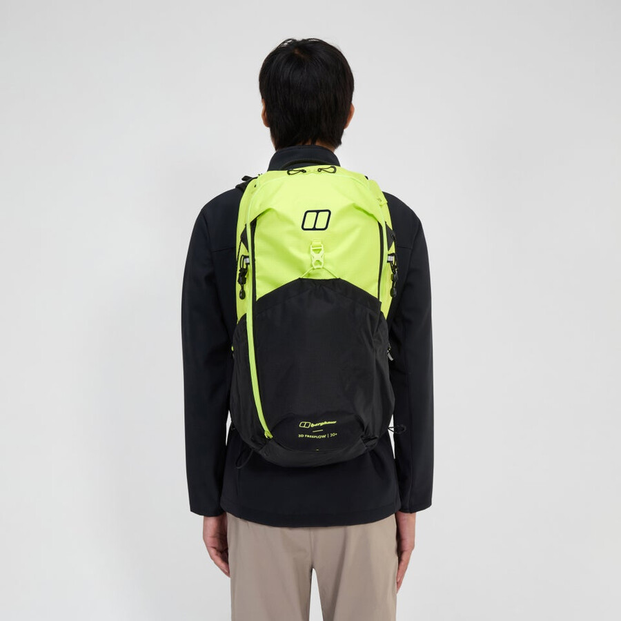 unisex 3d freeflow 305l pack - amarillonegro berghaus