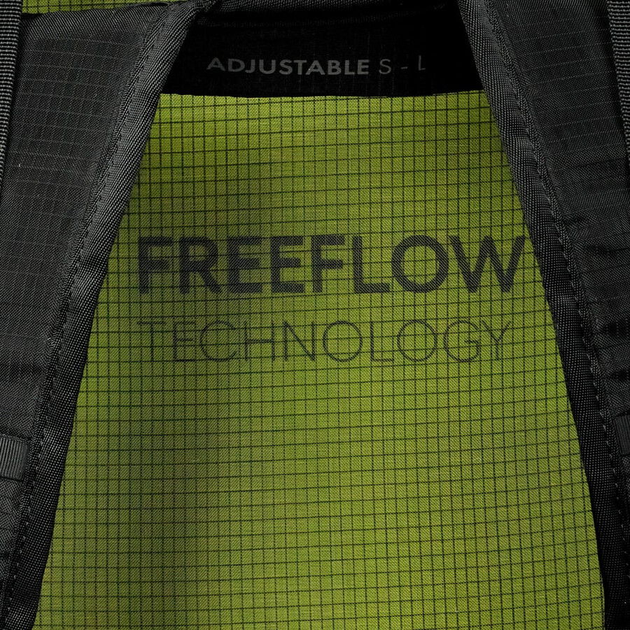 unisex 3d freeflow 305l pack - amarillonegro berghaus