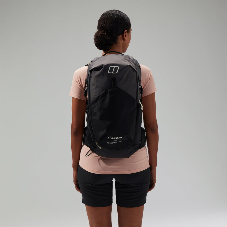 unisex 3d freeflow 305l s pack grisnegro berghaus