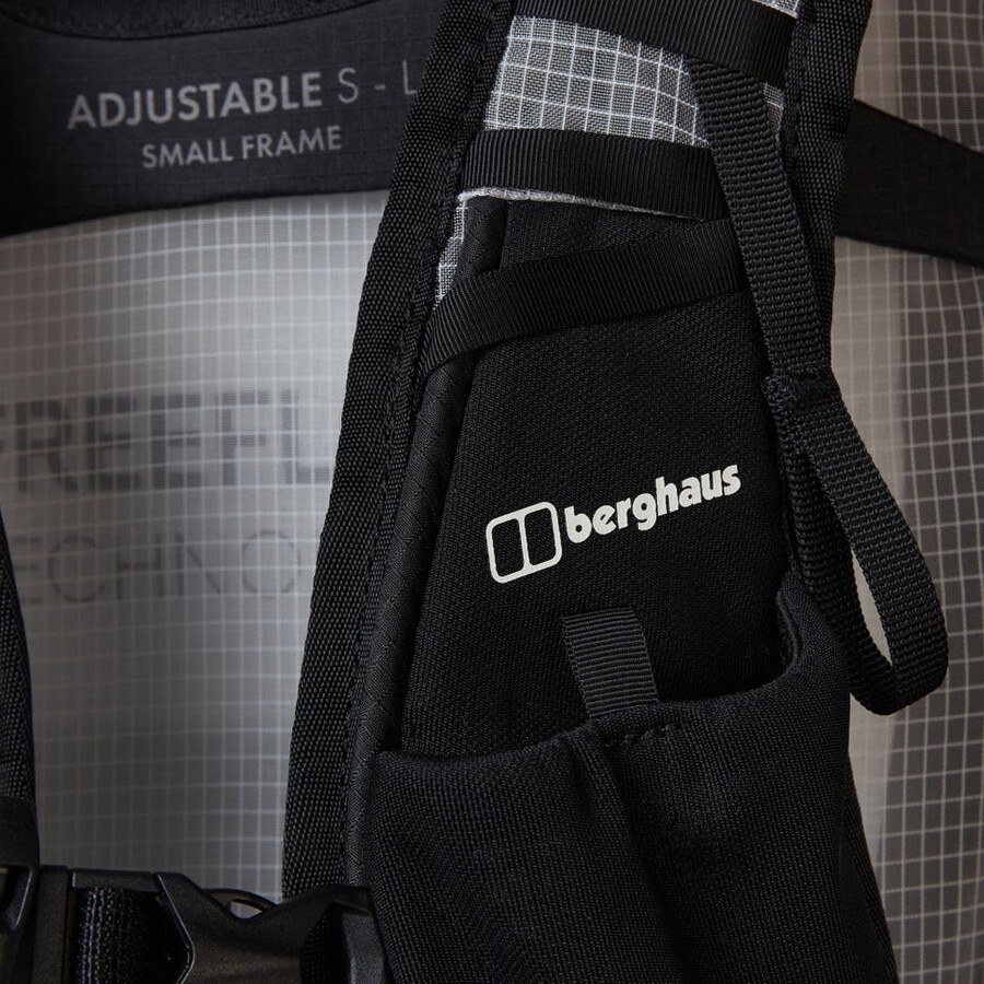 unisex 3d freeflow 305l s pack grisnegro berghaus