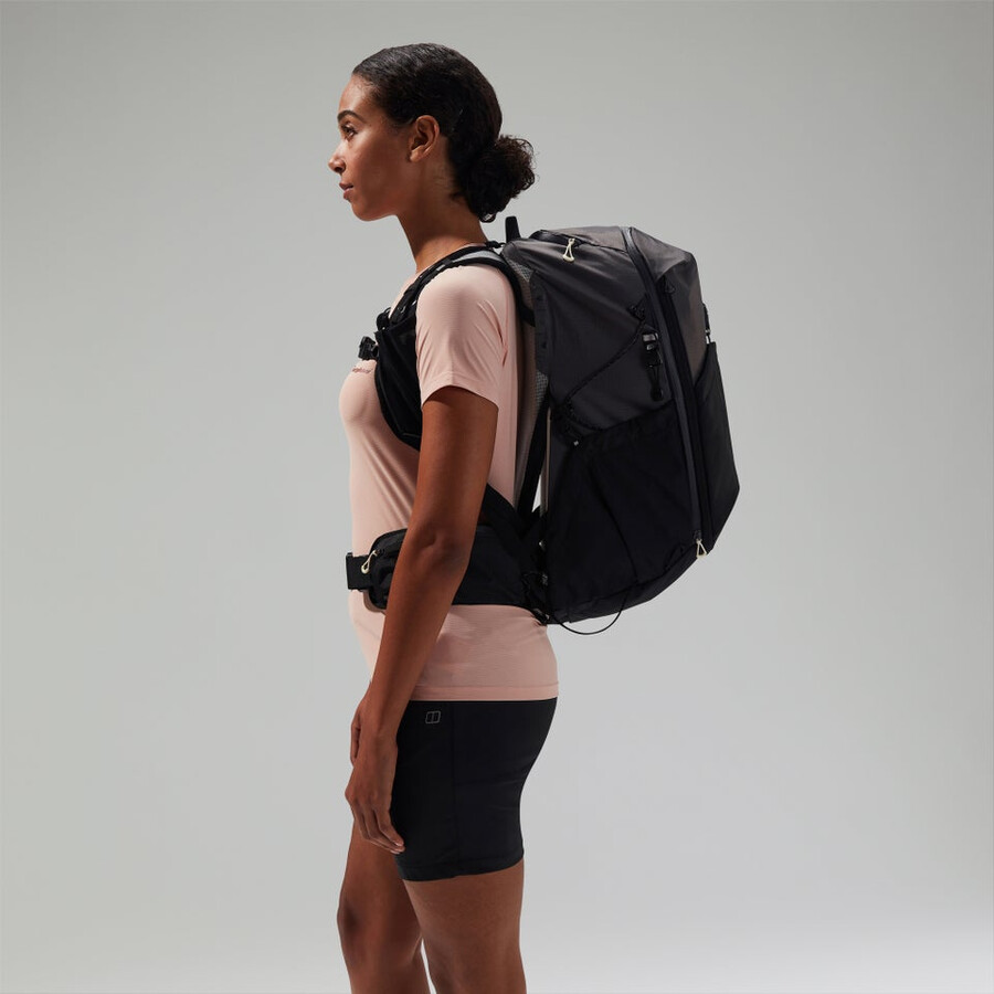 unisex 3d freeflow 305l s pack grisnegro berghaus