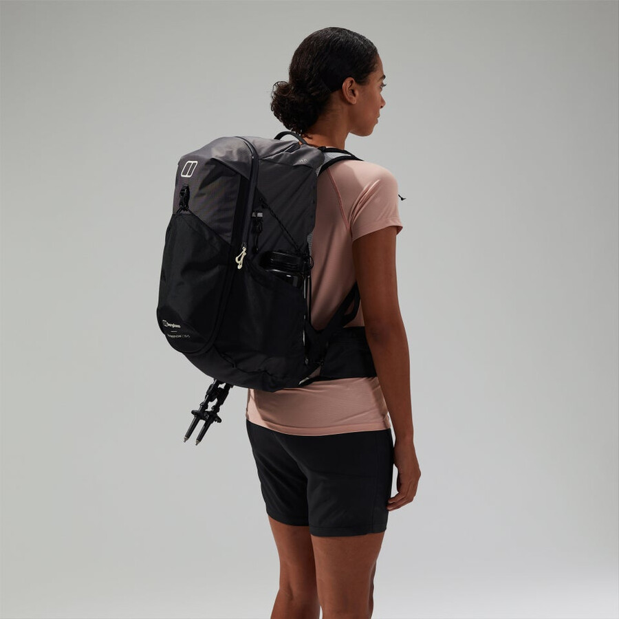unisex 3d freeflow 305l s pack grisnegro berghaus