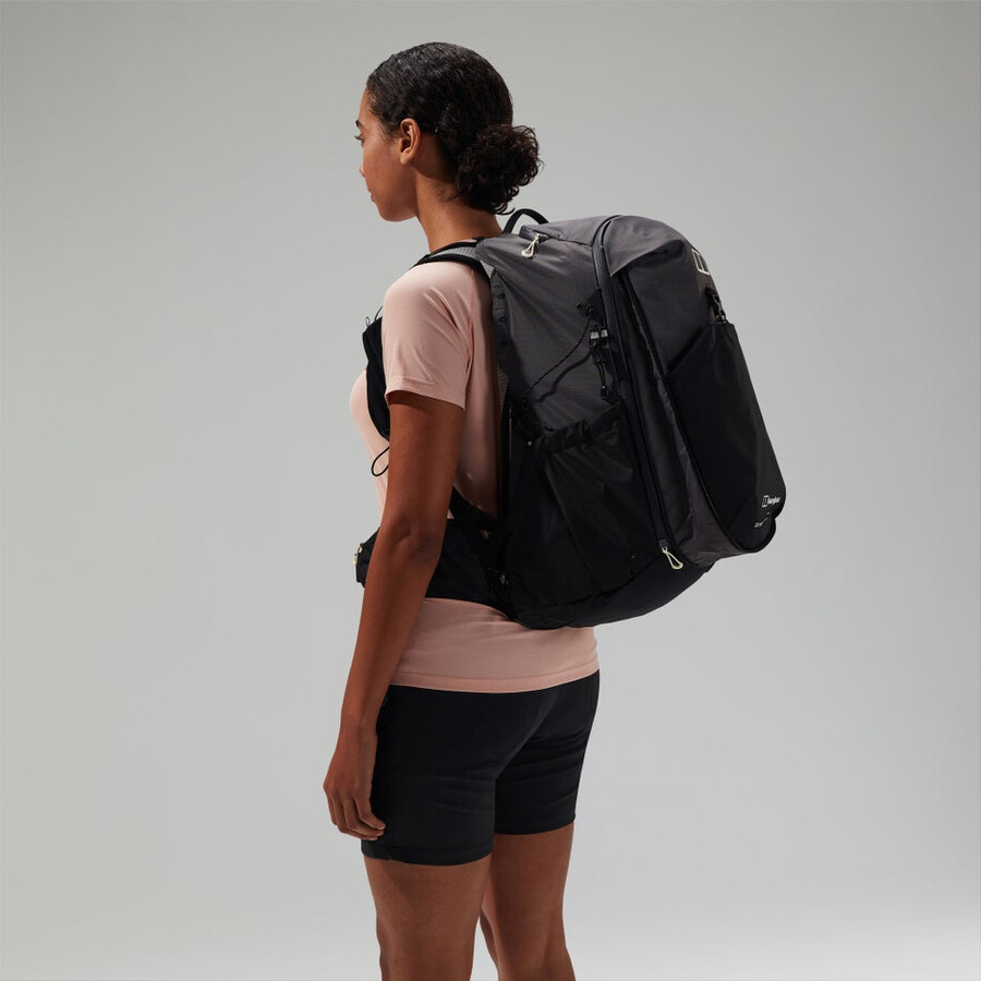 unisex 3d freeflow 305l s pack grisnegro berghaus
