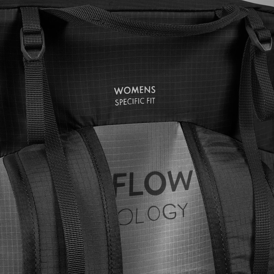 las mujeres remoto de caminata f23 mochila - negro berghaus
