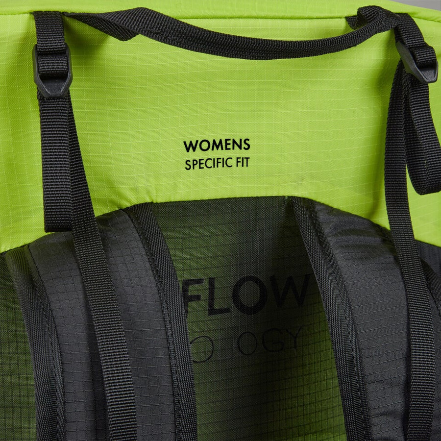 las mujeres remoto de caminata f23 mochila - amarillo berghaus