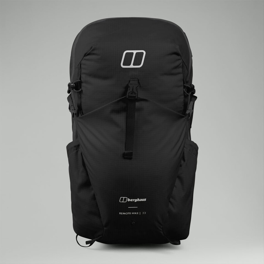 los hombres de la remota caminata m23 mochila - negro berghaus