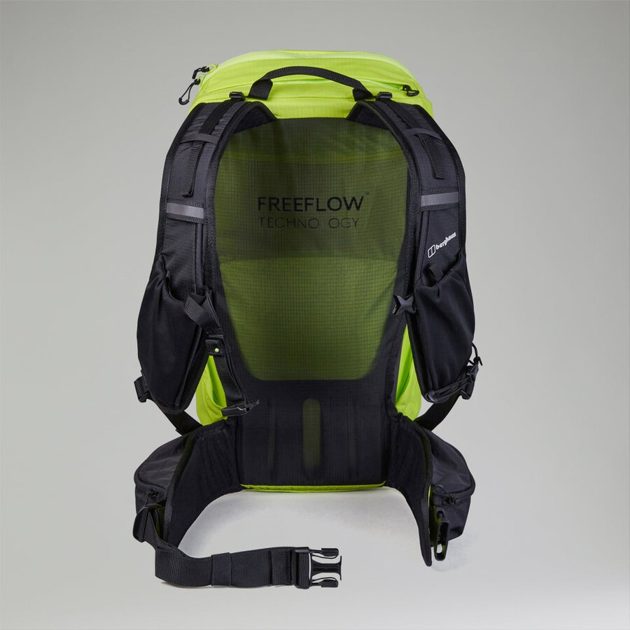 remoto caminata 23l mochila - amarillo berghaus