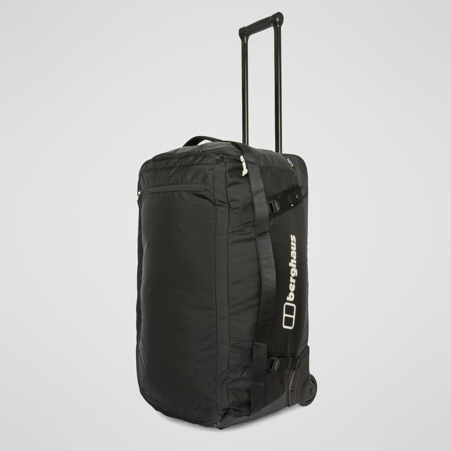 unisex xodus 100l de ruedas de la bolsa - negro berghaus