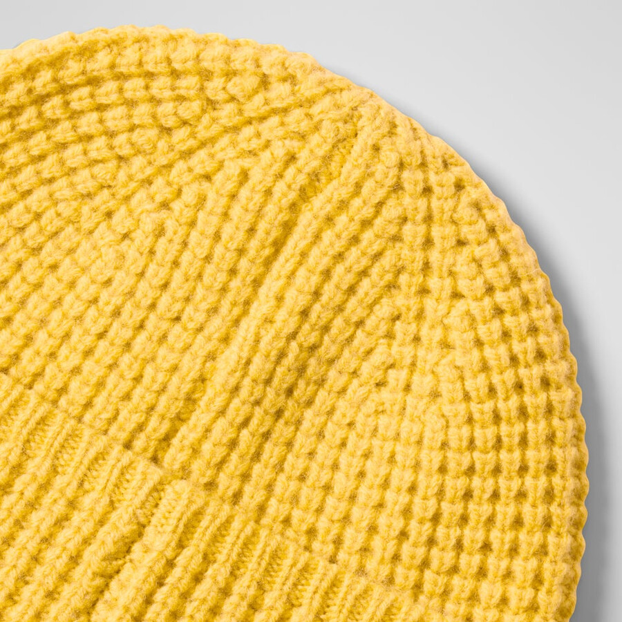 unisex 1997 lana gorro amarillo berghaus