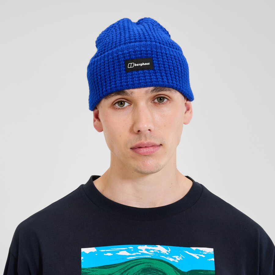 unisex 1997 gorro de lana - azul berghaus