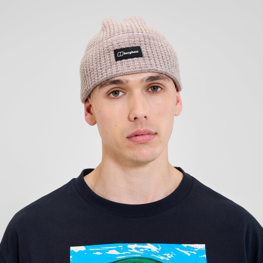 unisex 1997 gorro de lana - gris berghaus