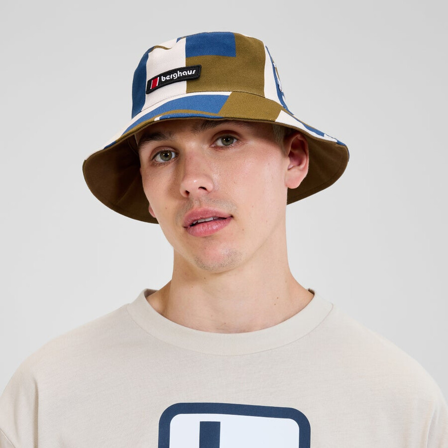 unisex 1997 inversa sombrero de cubo marrón berghaus