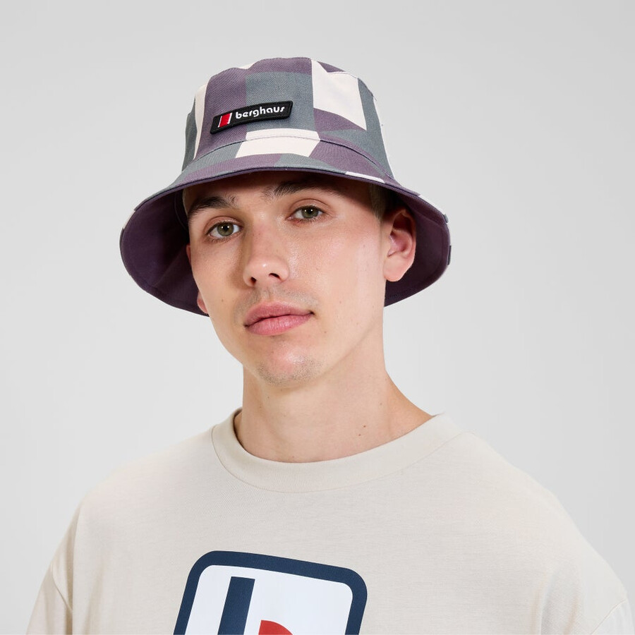 unisex 1997 inversa sombrero de cubo - púrpura berghaus