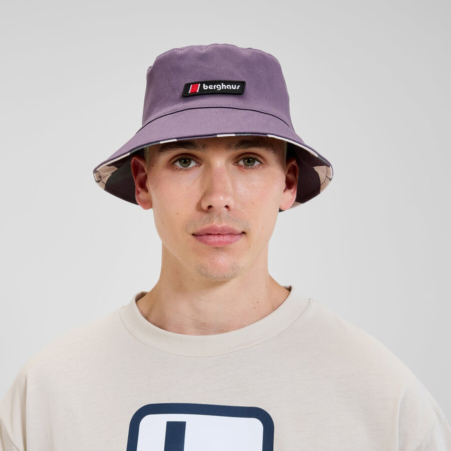 unisex 1997 inversa sombrero de cubo - púrpura berghaus