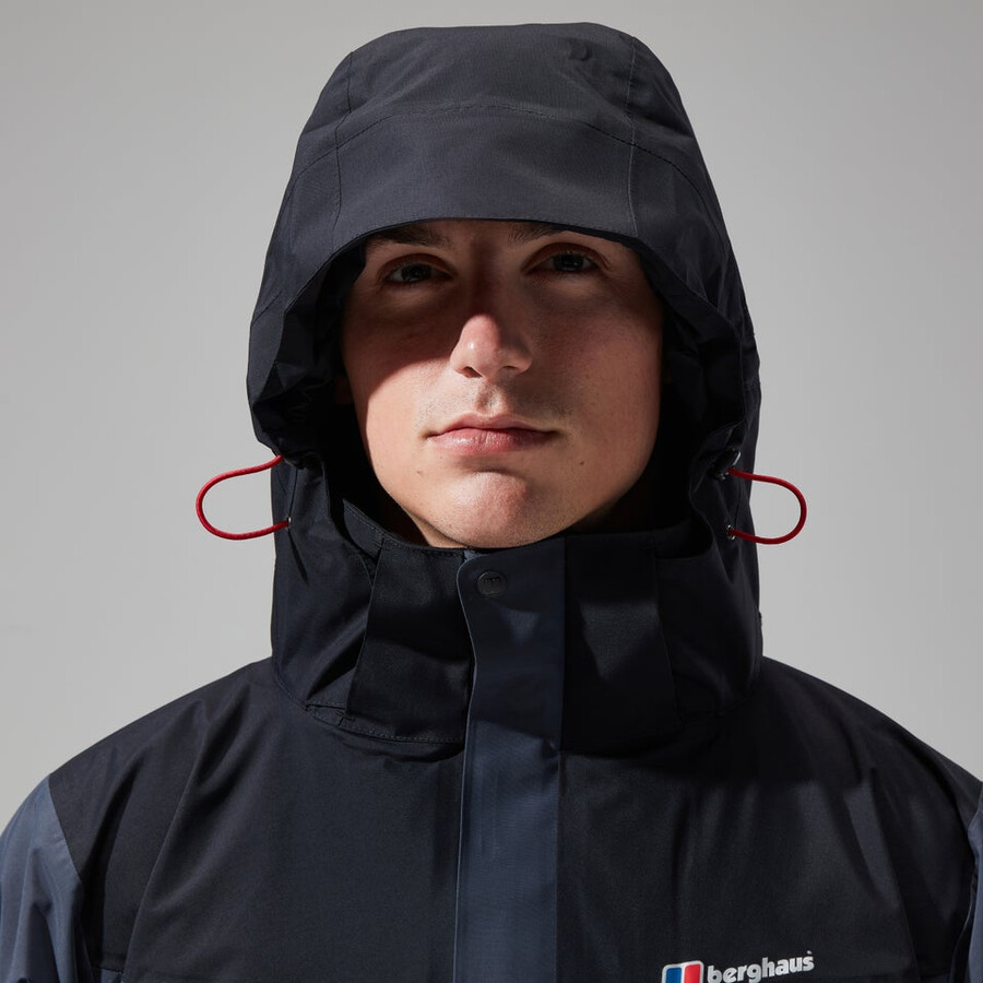 los hombres de arran géminis 3in1 de chaqueta gris oscuronegro berghaus