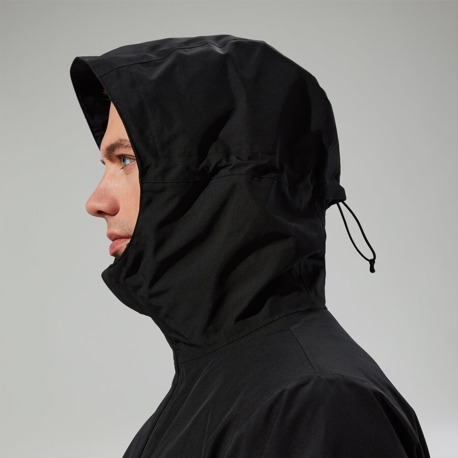 los hombres bramblfell géminis impermeable de gore-tex 3 en 1 chaqueta - negro berghaus