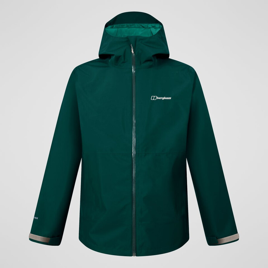 los hombres bramblfell géminis impermeable de gore-tex 3 en 1 chaqueta - verde berghaus