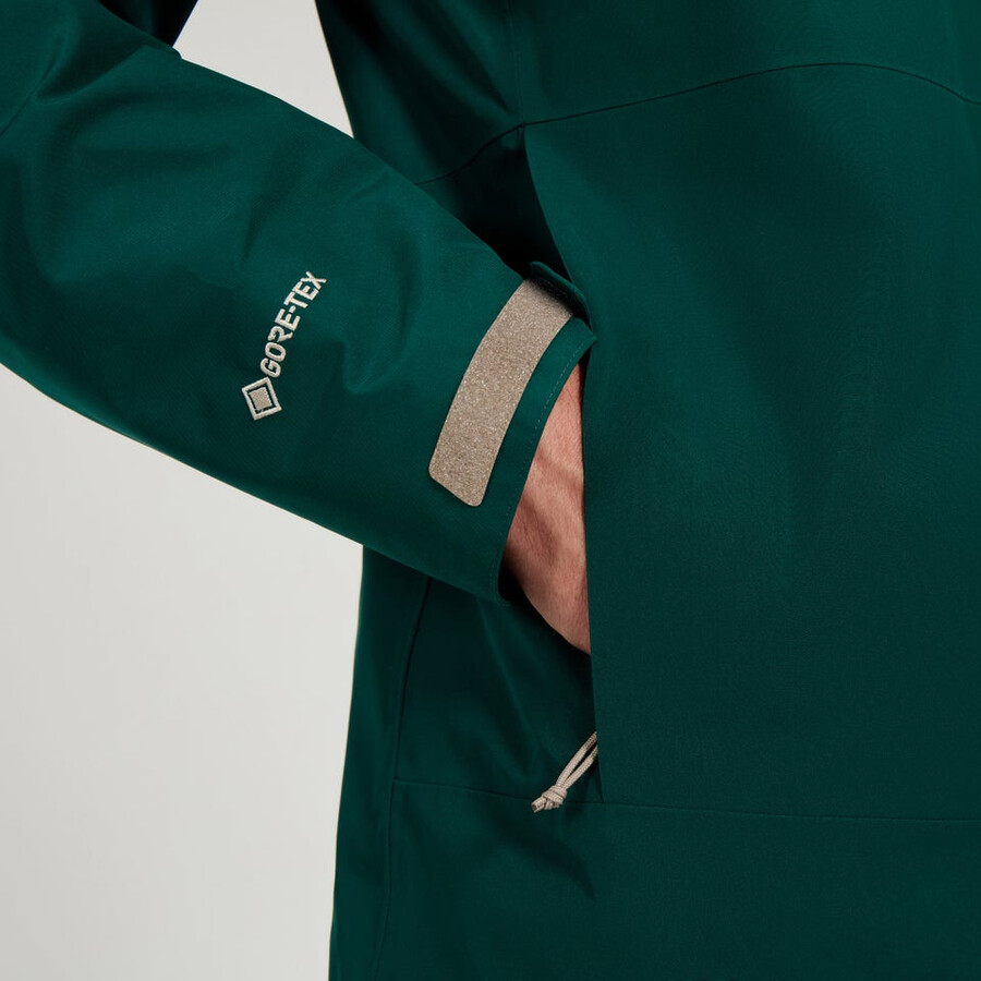 los hombres bramblfell géminis impermeable de gore-tex 3 en 1 chaqueta - verde berghaus