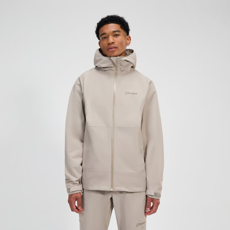 los hombres bramblfell géminis impermeable de gore-tex 3 en 1 chaqueta gris berghaus