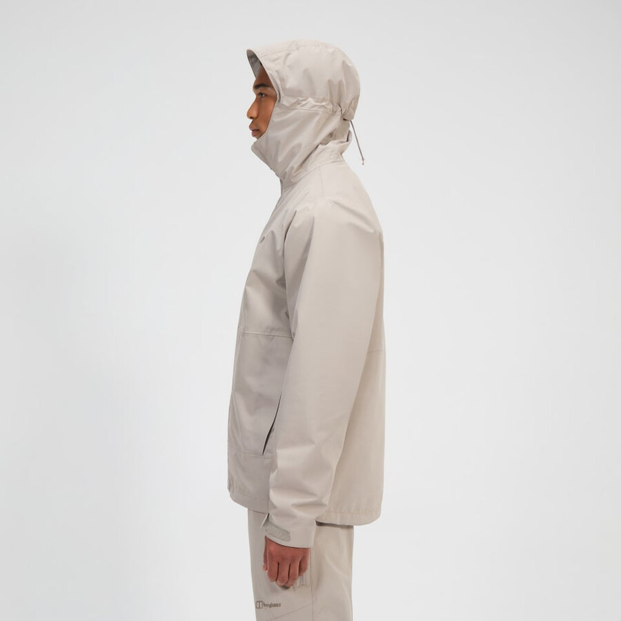 los hombres bramblfell géminis impermeable de gore-tex 3 en 1 chaqueta gris berghaus