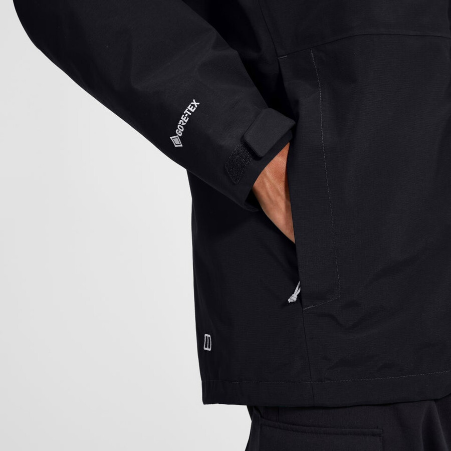 los hombres del escalador 2.0 géminis gore-tex 3 en 1 chaqueta - negrogris berghaus