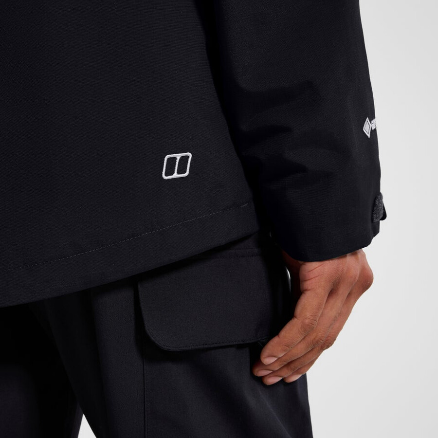 los hombres del escalador 2.0 géminis gore-tex 3 en 1 chaqueta - negrogris berghaus