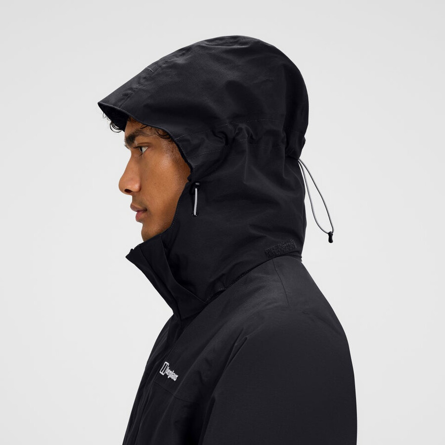 los hombres del escalador 2.0 géminis gore-tex 3 en 1 chaqueta - negrogris berghaus