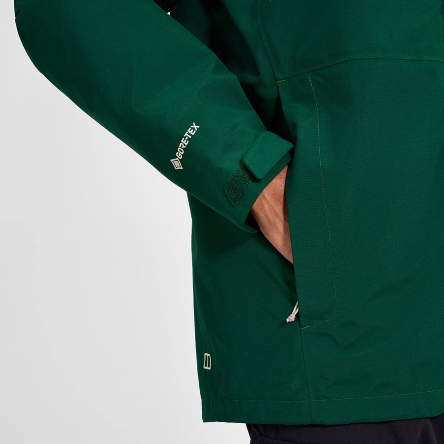 los hombres del escalador 2.0 géminis gore-tex 3 en 1 chaqueta - verde berghaus