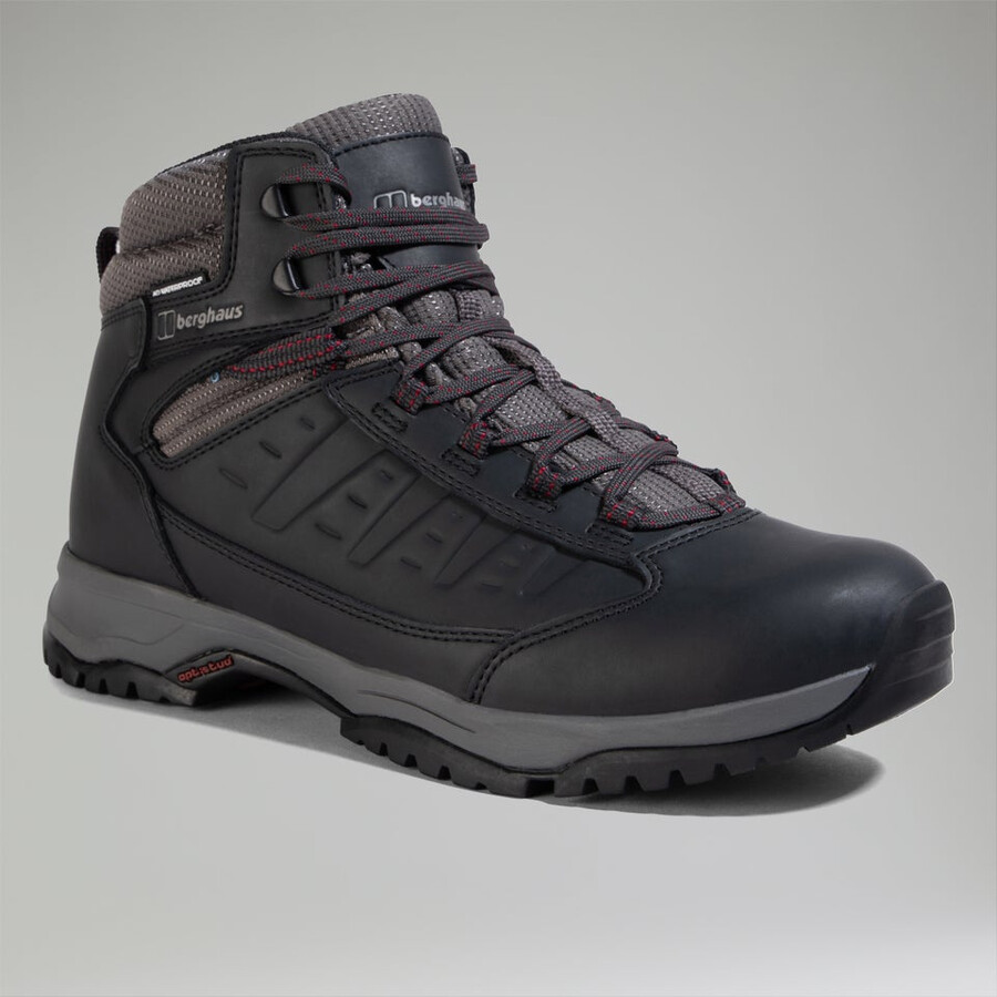 los hombres del expeditor ridge 2.0 - negrorojo berghaus
