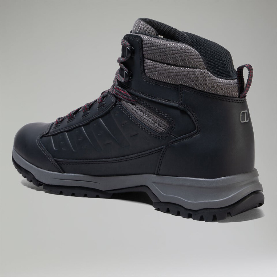 los hombres del expeditor ridge 2.0 - negrorojo berghaus