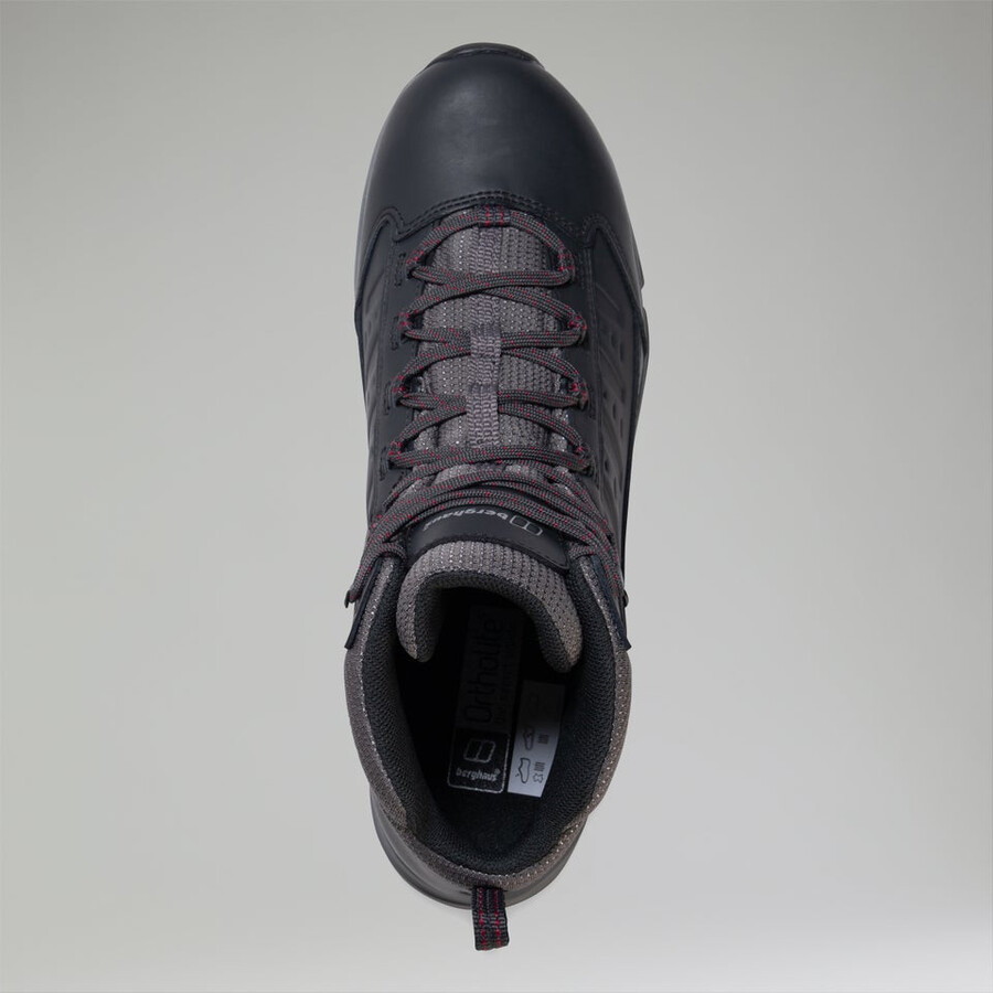 los hombres del expeditor ridge 2.0 - negrorojo berghaus