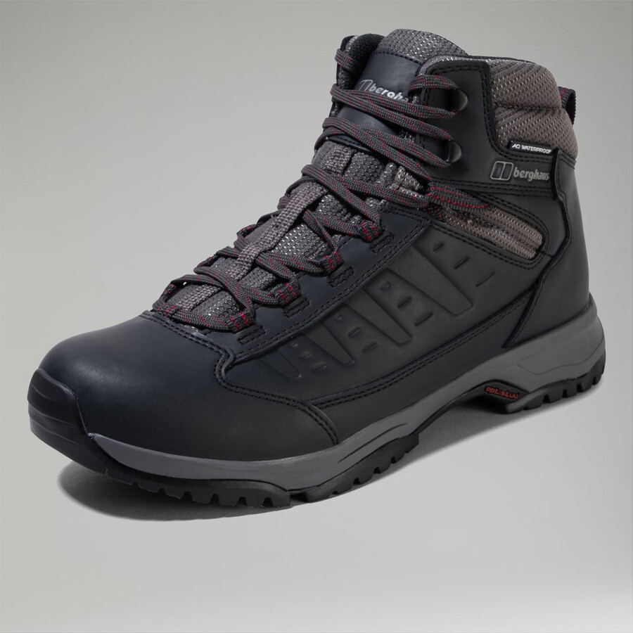 los hombres del expeditor ridge 2.0 - negrorojo berghaus