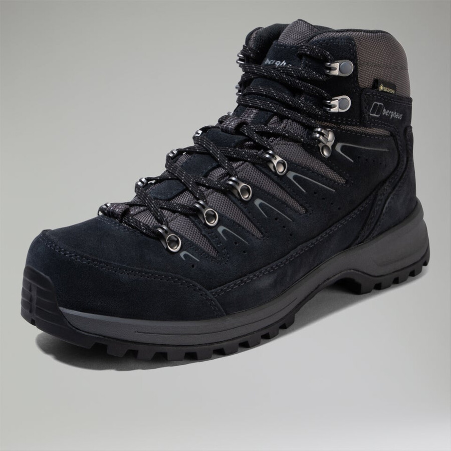 los hombres del explorador de trekking gore-tex - azul marinogris berghaus