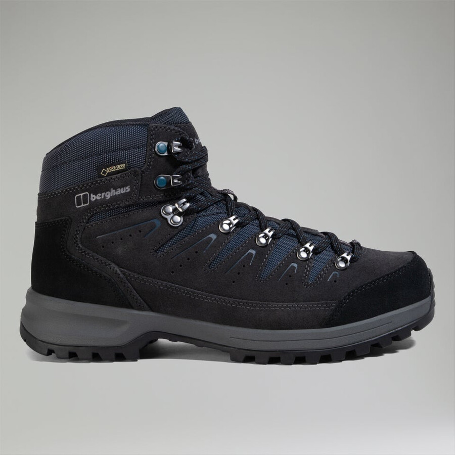 los hombres del explorador de trekking gore-tex - gris oscuroazul berghaus