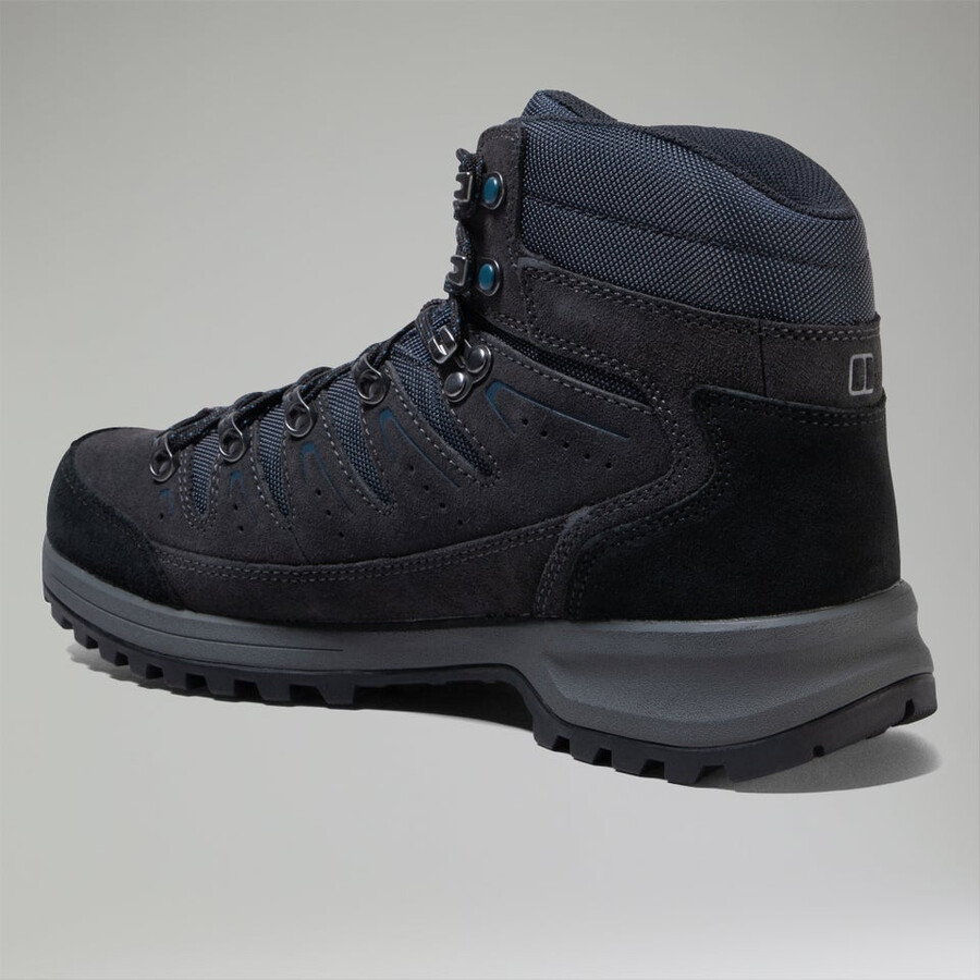 los hombres del explorador de trekking gore-tex - gris oscuroazul berghaus