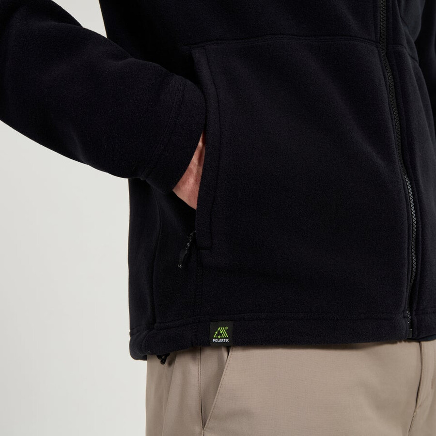 los hombres de la actividad interactiva polartec de lana - negro berghaus