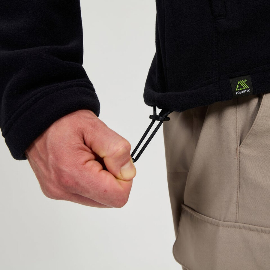 los hombres de la actividad interactiva polartec de lana - negro berghaus