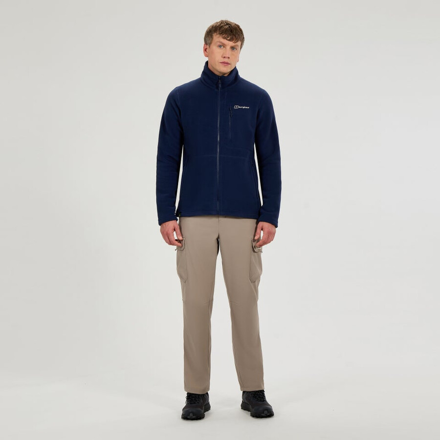 los hombres de la actividad interactiva polartec de lana - azul berghaus