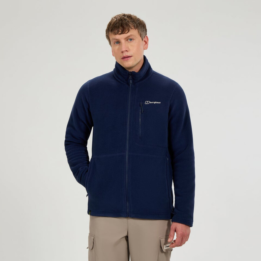 los hombres de la actividad interactiva polartec de lana - azul berghaus