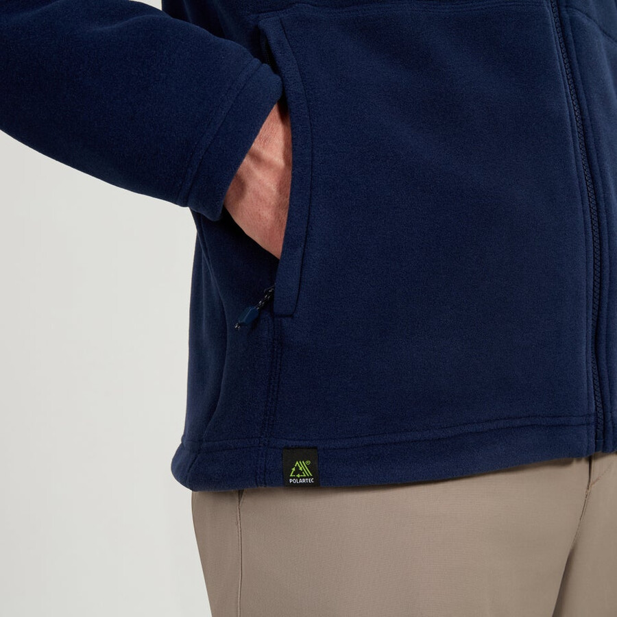 los hombres de la actividad interactiva polartec de lana - azul berghaus