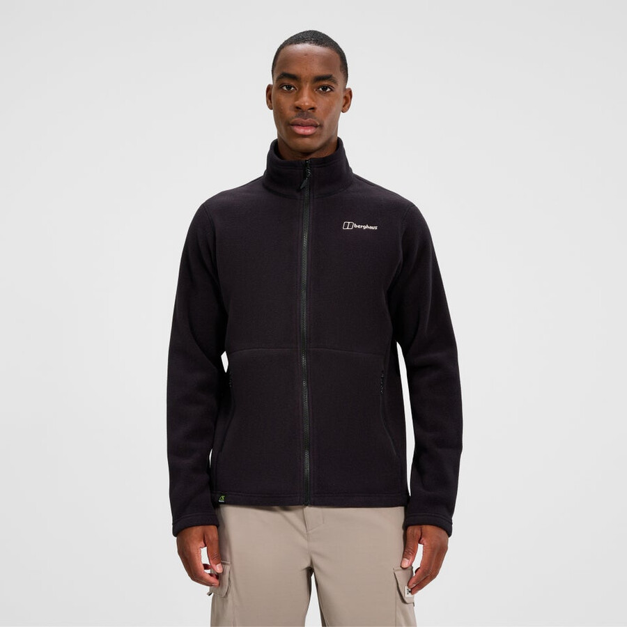 los hombres del prisma interactivo polartec chaqueta de lana - negro berghaus