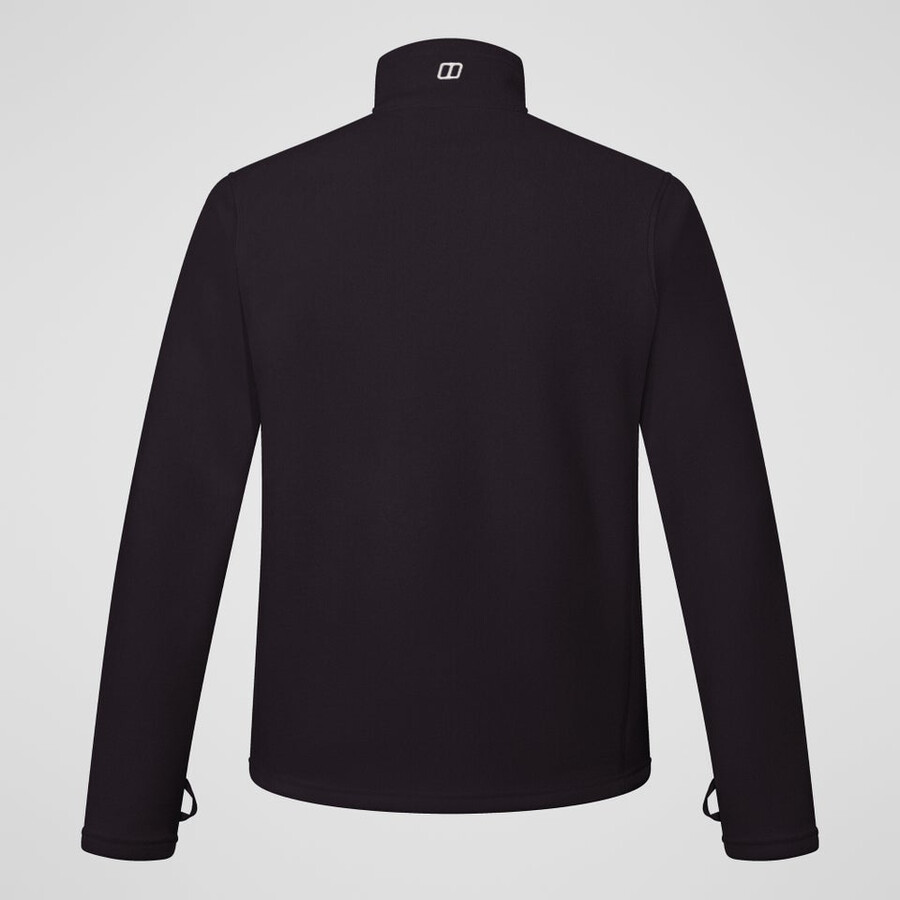 los hombres del prisma interactivo polartec chaqueta de lana - negro berghaus