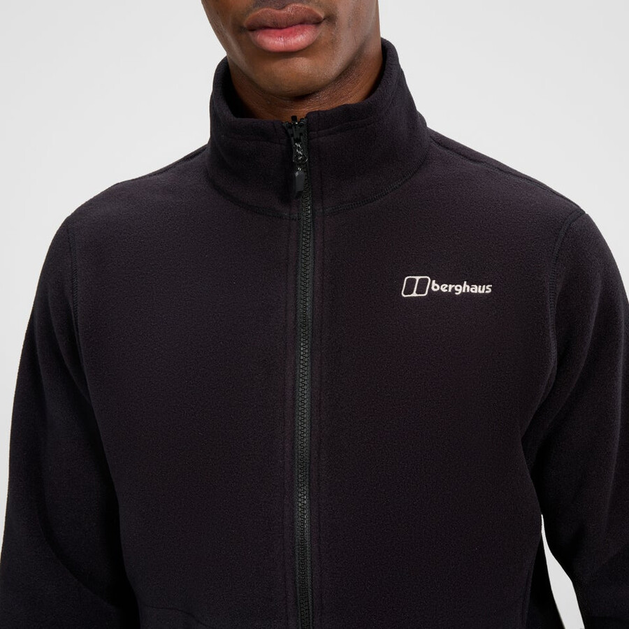 los hombres del prisma interactivo polartec chaqueta de lana - negro berghaus