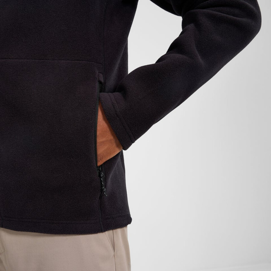 los hombres del prisma interactivo polartec chaqueta de lana - negro berghaus
