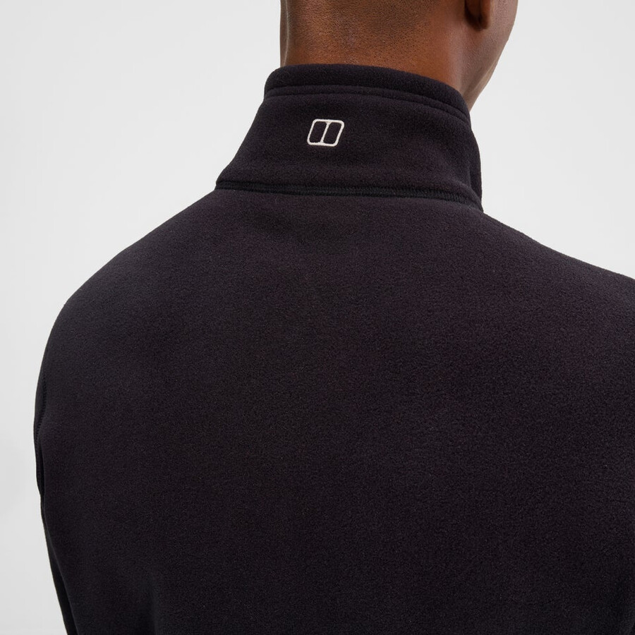 los hombres del prisma interactivo polartec chaqueta de lana - negro berghaus