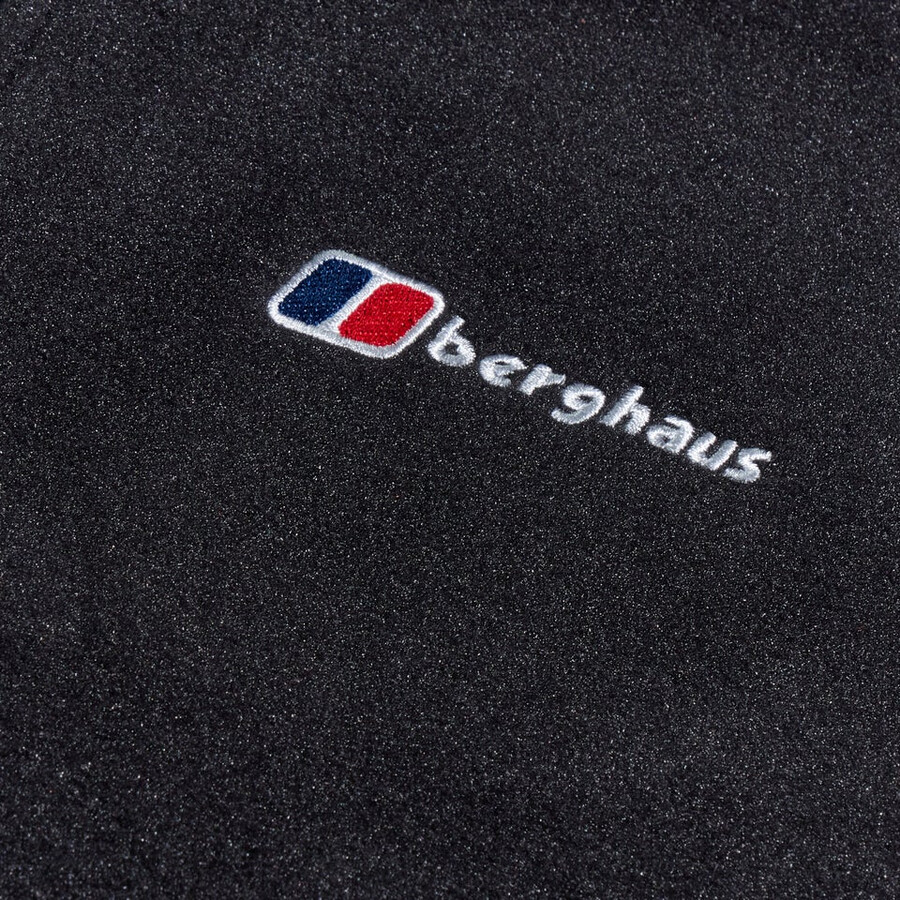 los hombres del prisma de polartec interactivo de la chaqueta - negro berghaus