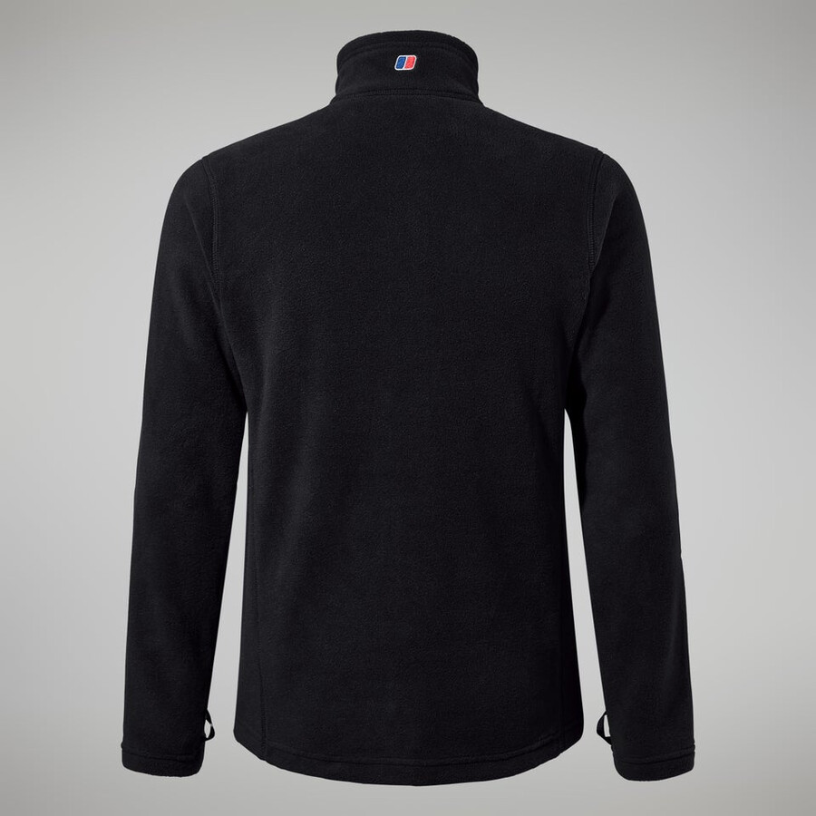los hombres del prisma de polartec interactivo de la chaqueta - negro berghaus