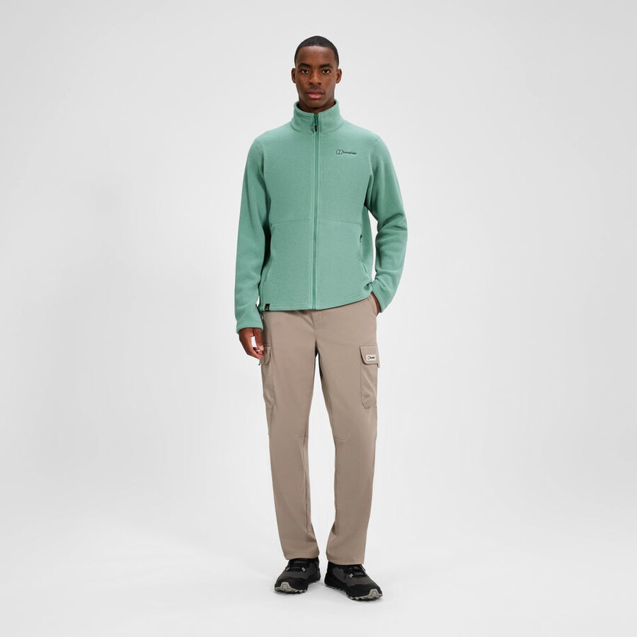 los hombres del prisma pt interactivo de la chaqueta - verde berghaus